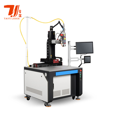 Μηχάνημα Αυτόματης Συγκόλλησης Laser Υψηλής Ακρίβειας Raycus/ Max/IPG προαιρετικό για τη Συγκόλληση του Στομίου της Τσαγιέρας