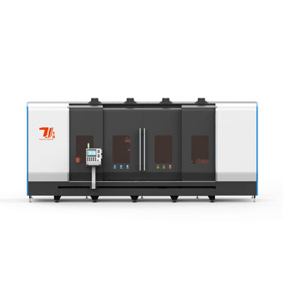 Μηχανή κάλυψης λέιζερ υψηλής ταχύτητας με πλήρη κάλυψη με παρακολούθηση λιωτικής δεξαμενής για σταθερή ποιότητα