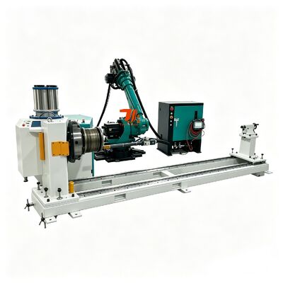 Automatic Laser Robot Cladding Machine for Crankshaft Gear Driller Mold Surface Heat Treatment with Double-barrel Powder Feeder