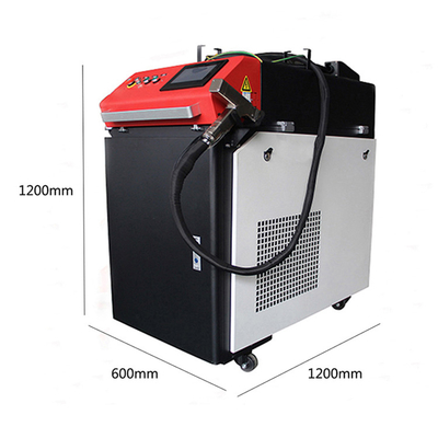 Εμπορική συσκευή καθαρισμού με λέιζερ 1000W 2000W 3000W για το οξείδιο σκουριάς του μετάλλου