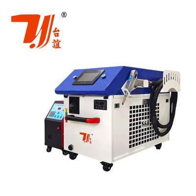 Προώθηση της Έκθεσης του Καντονίου 1000W 1500W 2000W Qilin Head Mini Laser Welding Machine Για Αλουμινίου Σιδήρου