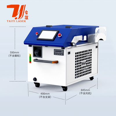 Προώθηση της Έκθεσης της Κάντον 1000w 1500w 2kw 3kw χειροκίνητη μηχανή συγκόλλησης λέιζερ για αλουμίνιο σίδηρο ανοξείδωτο χάλυβα