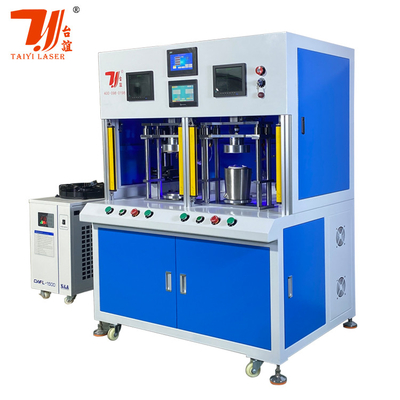 1000W - 6000W Ατσάλινο Κετάλι Τσαγιέρα Tumbler Διπλό Σταθμό αυτόματη μηχανή συγκόλλησης λέιζερ ινών