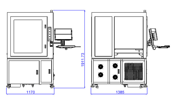 Προσαρμοσμένη μηχανή σήμανσης λέιζερ PCB FPC
