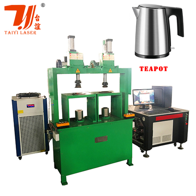 2025 3000W Αυτόματη Μηχανή Συγκόλλησης Fiber Laser Διπλού Σταθμού Για Ηλεκτρικό Βραστήρα
