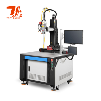 Μηχάνημα Αυτόματης Συγκόλλησης Laser Υψηλής Ακρίβειας Raycus/ Max/IPG προαιρετικό για τη Συγκόλληση του Στομίου της Τσαγιέρας