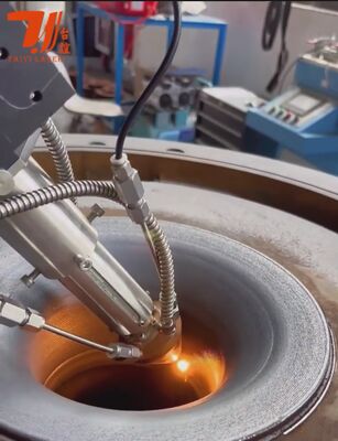 6KW High-Speed CNC Laser Cladding Machine για επισκευή άξονα και αντικατάσταση χρωματοποίησης, 90% αποδοτικότητα σκόνης