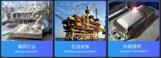 6000W Ανοιχτού τύπου μηχανή επένδυσης λέιζερ υψηλής ταχύτητας Τρισδιάστατη επισκευή επιφανειών καλουπιών και εργαλείων αυτοκινήτου