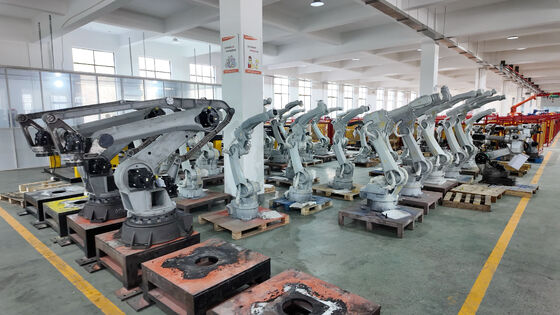 FANUC 6 Axis Robot Arm Automatic 3D Fiber Laser Machine κοπής για τρισδιάστατο τεμάχιο εργασίας αμπαζούρ από ανοξείδωτο χάλυβα
