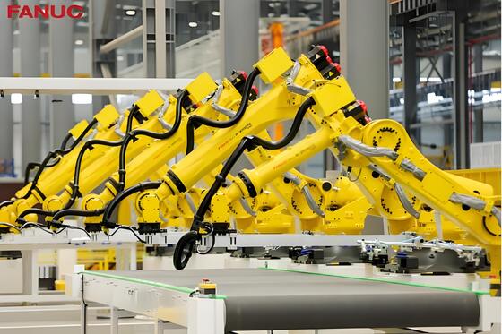 Μηχανή κοπής λέιζερ ρομπότ 6 άξων FANUC M-20iB για τη μεγάλης κλίμακας κοπή σωλήνων και προφίλ στην κατασκευαστική βιομηχανία