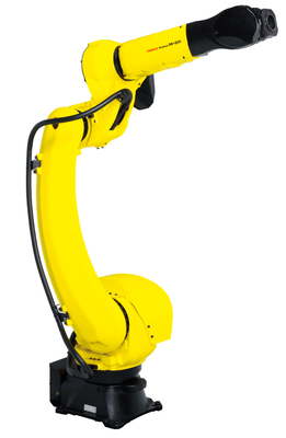 Heavy-Duty FANUC Laser Cutting Robot with 6kW Fiber Laser Source for Thick Plate Steel Cutting and Industrial Metal Fabrication