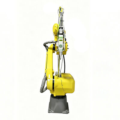 Heavy-Duty FANUC Laser Cutting Robot with 6kW Fiber Laser Source for Thick Plate Steel Cutting and Industrial Metal Fabrication