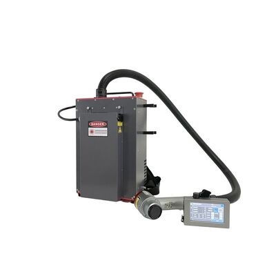 200W Backpack Portable Pulse Fiber Laser Cleaning Machine for Rust, Paint and Oil Removal