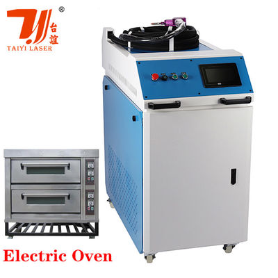 Χειροκίνητη μηχανή συγκόλλησης λέιζερ ινών 2000w για συγκόλληση μετάλλου, χάλυβα, σιδήρου