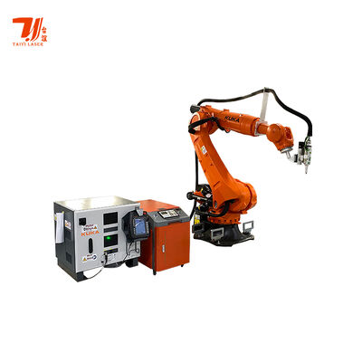 Ρομπότ KUKA KR351840 4000W IPG μηχανή συγκόλλησης λέιζερ με αισθητήρα παρακολούθησης ραφής λέιζερ