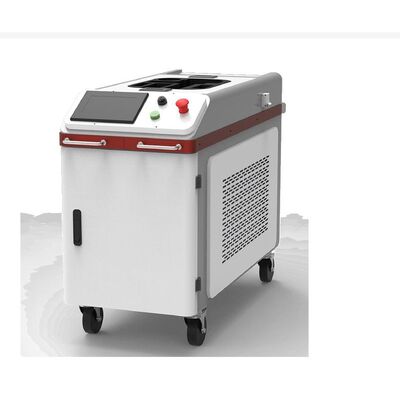 Μηχανή καθαρισμού οπτικής ίνας χειρός 1000W με ψύξη νερού για βιομηχανική αφαίρεση σκουριάς