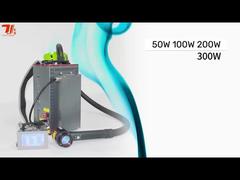 Τύπος σακιδίου πλάτης Pulse Fiber Laser Cleaning Machine Portable Handheld Laser Cleaner for Rust P